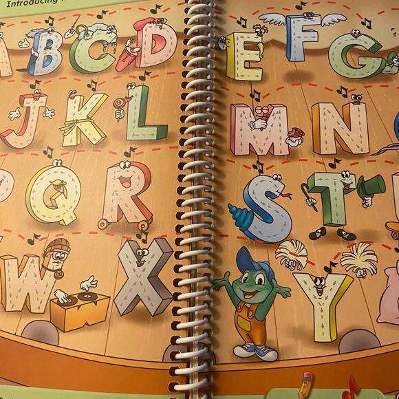 LeapFrog Leap Pad Book & Cartridge Pre K 1st Grade Reading Writing Math - Picture 7 of 12